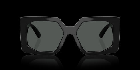 VERSACE 0ve4478u 55 Black W/ Dark Grey Accessories